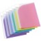 Lot de 12 : Tarifold 12 Pochettes Porte-documents Double De Presentation Format A4 ou A3-6 couleurs x2 (Bleu, Violet, Vert, Jaun