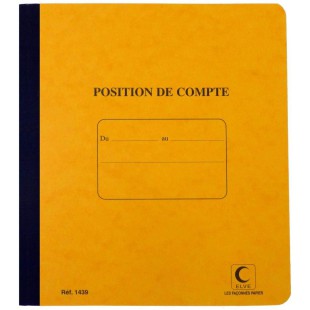Lot de 5 : POSITION DE COMPTE 210X190 80P