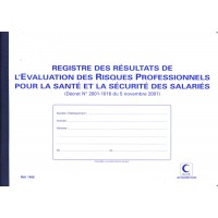 REG. RESULTATS EVALUATION RISQUES PROF. 210X297 60 PAGES