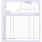CARNET 'LIVRAISONS' 210X210 50/2+0 (par 5)