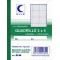 CARNET AUTOCOPIANT QUAD.5/5 140X105 50/3+0 (par 10)