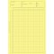 BLOC AUDIT CONTROLE INTERNE 297X210 80 P. JAUNE CARREAUX AVEC EN-TETE DOSSIER
