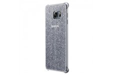 Original Samsung Coque Glitter Étui Housse pour Samsung Galaxy S6 Edge+ - Argent