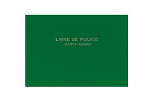 Registre de police metaux precieux ventes ete achats 21 x 30 cm 200 pages Gris