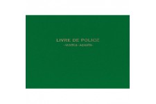 Registre de police metaux precieux ventes ete achats 21 x 30 cm 200 pages Gris