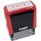 Tampon Trodat X-print 4912 encrage automatique rechargeable, texte PAYe, encre de couleur rouge, format de l'impression 47 x 18 