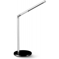 - Lampe LED - CLED-0100 - Socle Noir/Bras Gris Metal