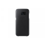 Coque Cuir Noir Pour Samsung Galaxy S7