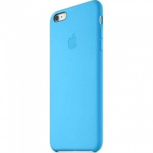 APPLE MGRH2ZM/A coque de protection en silicone pour iPhone 6 Plus bleu