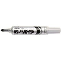 Pentel Maxiflo Green Label Marqueur pour Tableau Blanc a Pointe conique large Noir