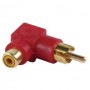 ADAPTATEUR RCA MALE RCA FEMELLE