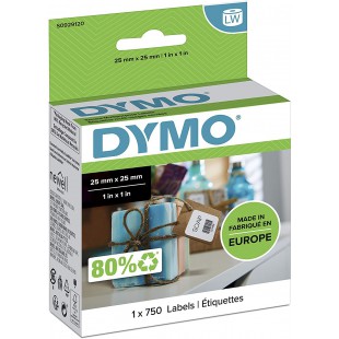 Dymo LabelWriter S0929120 Etiquettes multiusages 25 x 25 mm