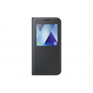 Samsung EF-CA520PB Etui à rabat pour Galaxy A5 Noir/Transparent S-VIEW