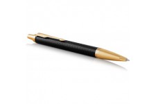 Parker IM stylo bille | noir premium | pointe moyenne| encre bleu | coffret cadeau