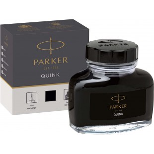 Parker Quink flacon d'encre noire, 57 ml