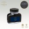 Parker flacon d'encre pour stylo plume | encre bleue/noire QUINK | 57 ml