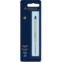 Waterman recharge d'encre pour stylo bille | pointe fine | encre bleue | 1 recharge