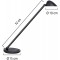 UNILUX 400077430 LAMPE JACK LED NOIR EU, Plastique, Integre, 7 W, 52 x 10 x 15 cm 