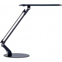 Unilux Rumbaled Lampe de bureau LED 4W 380 Lumens Articulee 40 x 45 cm Noir