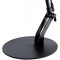 Unilux Rumbaled Lampe de bureau LED 4W 380 Lumens Articulee 40 x 45 cm Noir