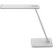 UNILUX 400093836 Lampe de bureau LED, Aluminium, Integriert, 11 W, Gris metal/Blanc, 41 x 32,8 x 20,5 cm 