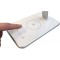 UNILUX 400093836 Lampe de bureau LED, Aluminium, Integriert, 11 W, Gris metal/Blanc, 41 x 32,8 x 20,5 cm 