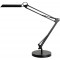 Unilux 400093838 Lampe de Bureau LED, ABS, Integriert, 8 W, Noir, 36 x 23 x 23 cm 