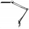 Unilux 400093838 Lampe de Bureau LED, ABS, Integriert, 8 W, Noir, 36 x 23 x 23 cm 