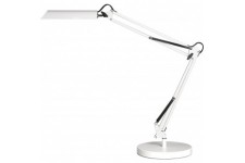 UNILUX 400093839 Lampe de Bureau LED, ABS, Integriert, 8 W, Blanc, 36 x 23 x 23 cm 