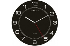 Unilux Mega Horloge Murale Grande taille avec Systeme Quartz Diametre 57,5 cm Noir