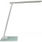 UNILUX 400124478 Lampe de Bureau, 5.5 W, Blanc/Gris Metal, 35 x 30 x 11cm 