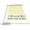 UNILUX 400124478 Lampe de Bureau, 5.5 W, Blanc/Gris Metal, 35 x 30 x 11cm 
