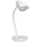 Unilux Ukky Lampe de Bureau LED avec 3 Niveaux d'Intensite Alimentation USB et par Pile Blanc