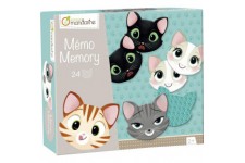 Avenue Mandarine - Memory Chats et Expressions - Jeu educatif pour Reconnaitre les Expressions et emotions - Couvercle Magnetiqu