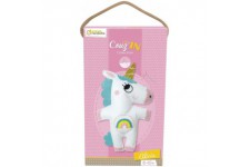 Avenue Mandarine KC066C - Une boite Little Couz'in comprenant une figurine en feutrine a  coudre 16x5x26 cm, fil et aiguille, Al