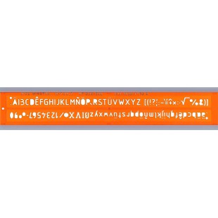 MINERVA Trace Lettres ISO3098/1 n°5