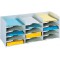 Paperflow Bloc classeur 3x5 cases pour doc A4 Capacite 500 feuilles