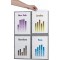 Lot de 4 : PaperFlow K540665 tableau de planning & accessoires