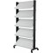 Paperflow EasyDisplays 255N.02 Presentoir mobile profil en polystyrene Gris
