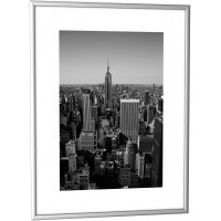 Paperflow signaletique et affichage 6CCF30X40.35 Lot de 6 Profils en aluminium anodise cadre orientable Aluminium