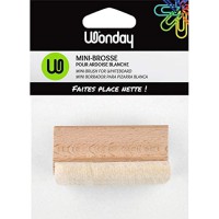 Mini brosse pour tableau blanc, en bois