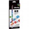 WONDAY Gouache, etui Carton de 5 Tubes de 12 ML Noir