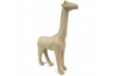 Decopatch SA102O - Un support en papier brun mache 19x7x28 cm, Girafe