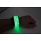 Schildkrot Fun Sports 950030 Bracelet LED Bande reflechissante Mixte Adulte, Vert