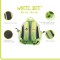 Wheel Bee Kiddy Sac a  Dos Enfants, 28 cm, 10 liters, Vert (Verde)