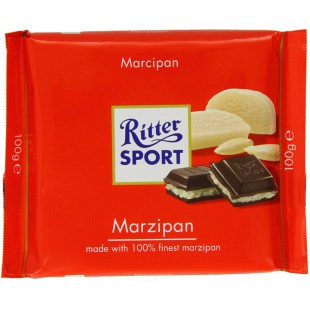 RITTER SPORT Tablette Chocolat 100 g MARZIPAN