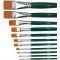 Pinceau 721102 - Basic, Nylon Fin, Plat, Taille 2