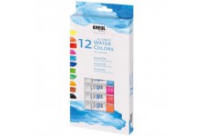 26050 - El Greco Aquarelle Set, 12 Couleurs a  12 ML