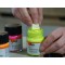 77561 - Peinture fluorescente acrylique, 50 ml, verre jaune fluo, acrylique fluorescent, couleur lumiere du jour a  base d'eau, 