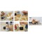 77584 - Acrylique Metallique, 50 ml verre en champagne, peinture acrylique glamour a  effet metallique a  base d'eau, couvrant c